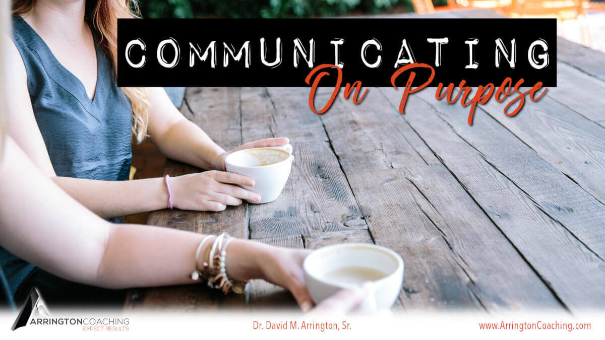 communicating on purpose communicating on purpose