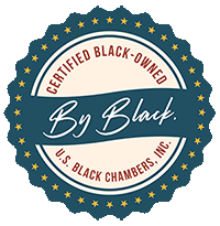By Black Certification by the United States Black Chamber of Commerce